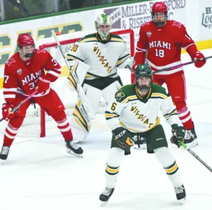 Back to the whiteboard: NMU hockey looks to regroup vs. nationally recognized Stonehill